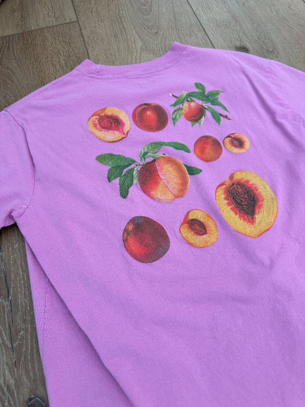 Abercrombie & Fitch Peach Oversized Tee – XS